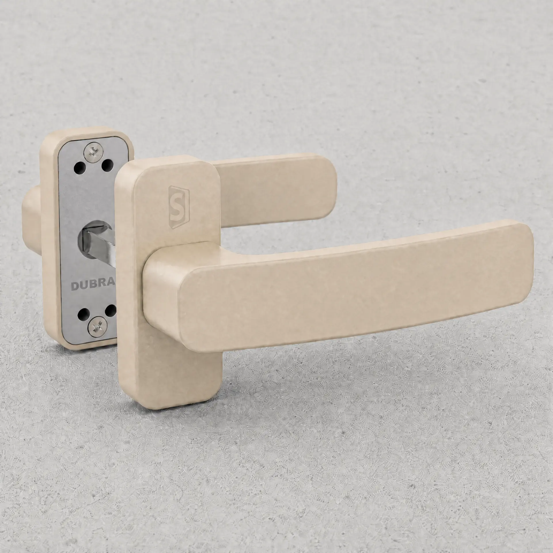 Béquille de porte SNAPEN finition Beige RAL 1015