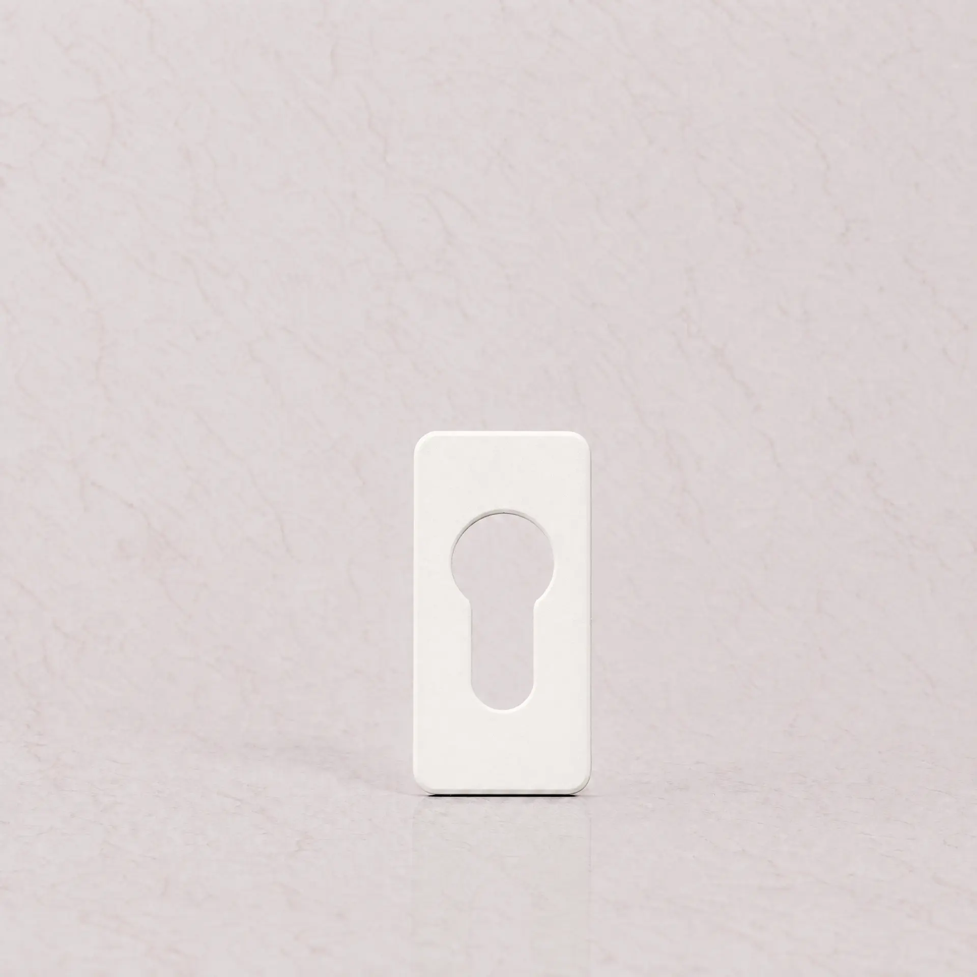 Cache-cylindre finition Blanc RAL 9010