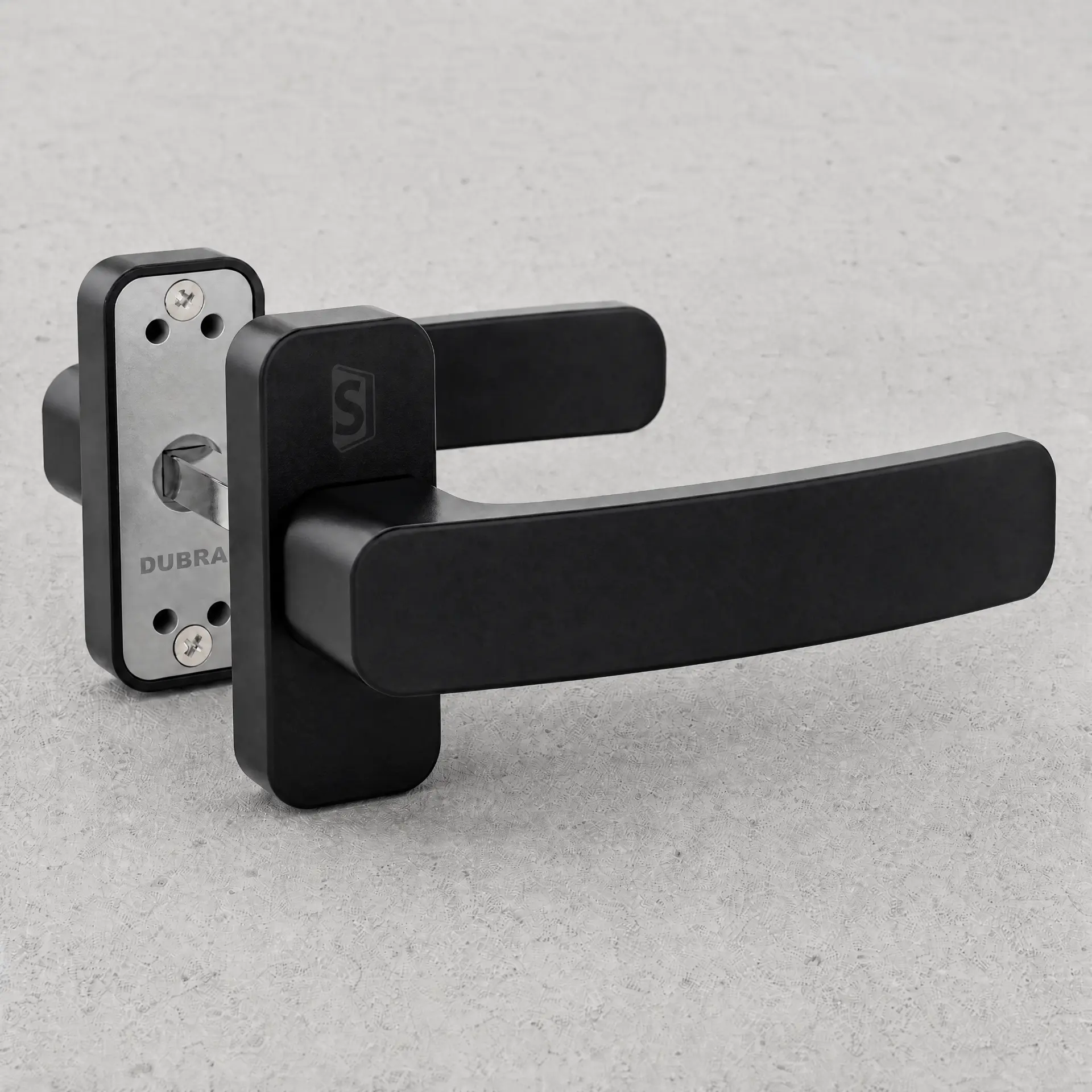 Béquille de porte SNAPEN finition Noir foncé RAL 9005