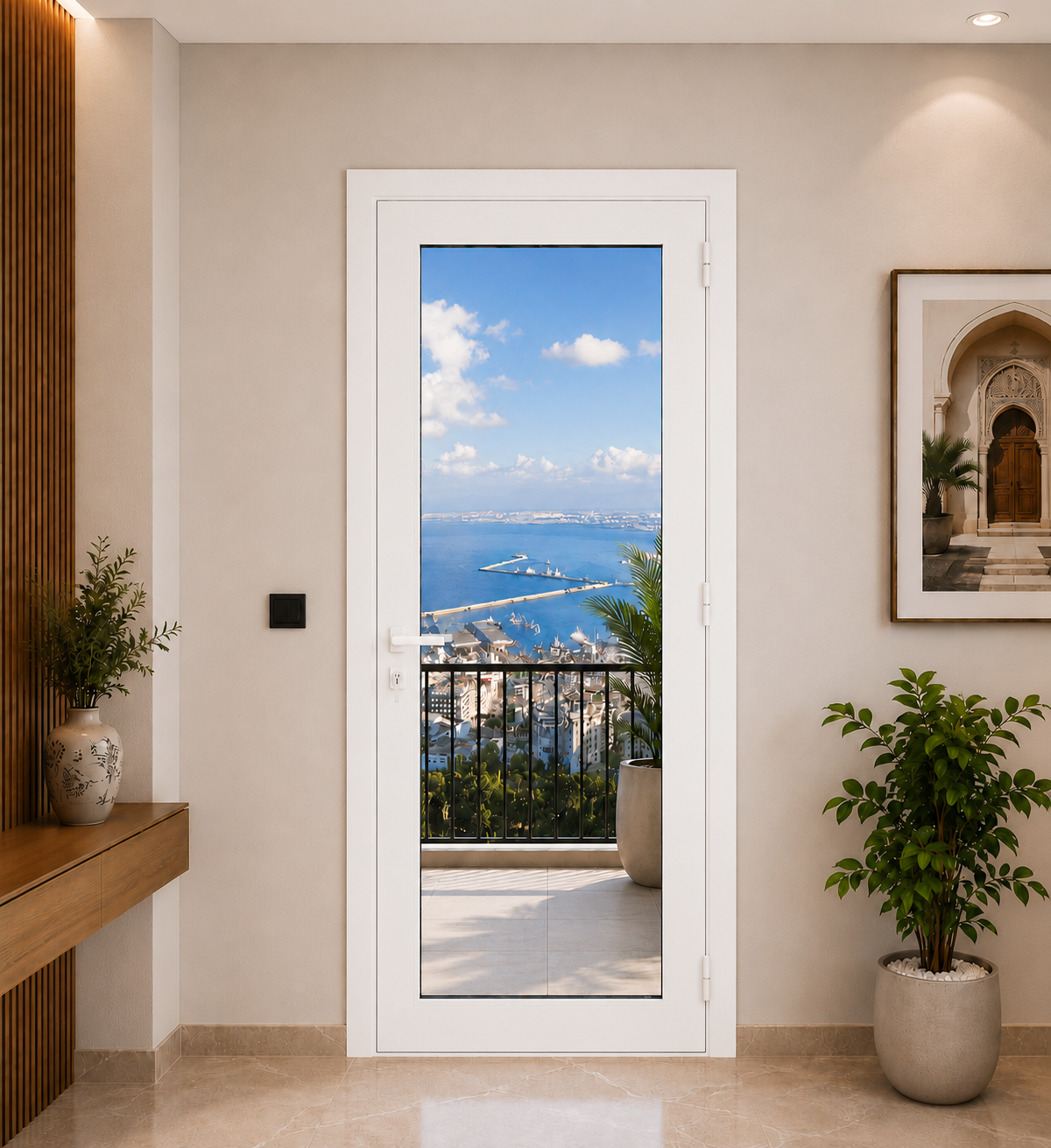 Porte-fenêtre SB40 PREMIUM Oscillo-Battante Ouvrant