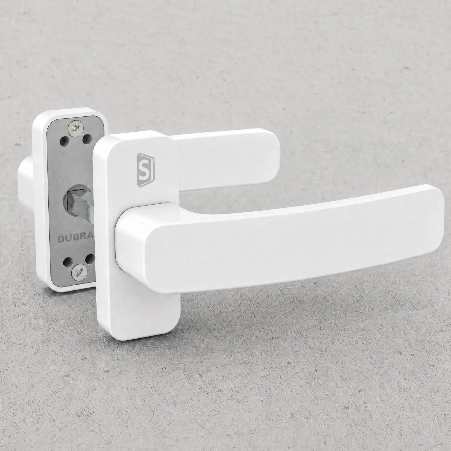 Béquille de porte SNAPEN finition Blanc RAL 9010
